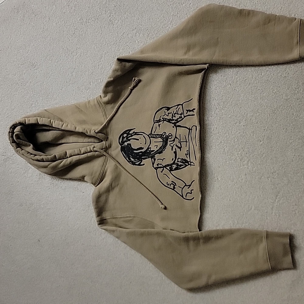 NWOT Cropped Hoodie
